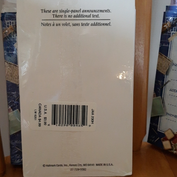 Hallmark Other 3 New Hallmark 6 Pack New Address Cards Poshmark